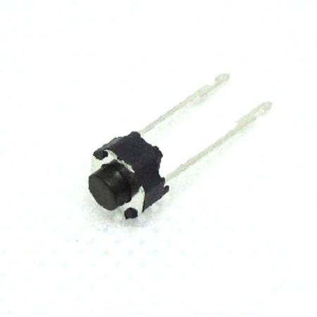 835-415 Mini Switch Tipo Aiwa 2 Patas Boton 1mm Color Negro