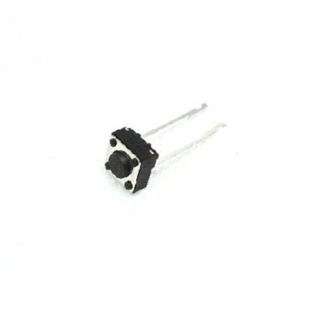 835-417 Mini Switch Cuadrado Chico 2 Patas Largas Boton 0.5mm Base Cuadrada