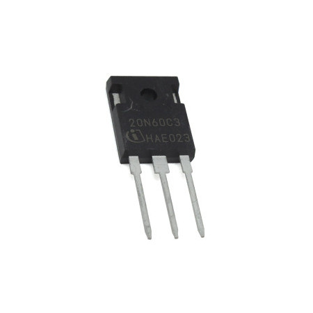 SPW20N60C3 Transistor MOSFET Canal N 650V 20.7A TO-247-3