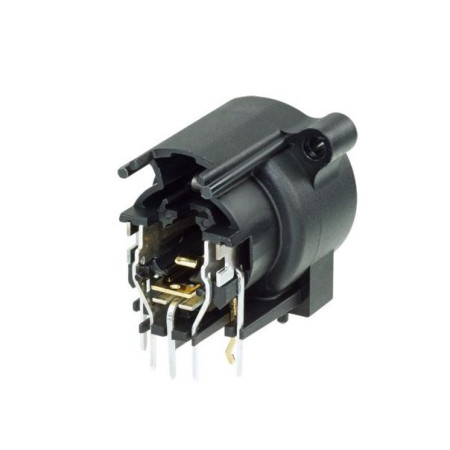 705-447 Jack Dual XLR Canon y 6.3mm 1/4 para Chasis PCB NCJ6FA-H-0