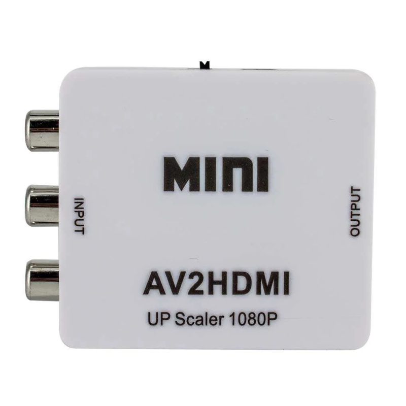 130-080 Convertidor de Señal Entrada A/V RCA A Salida HDMI