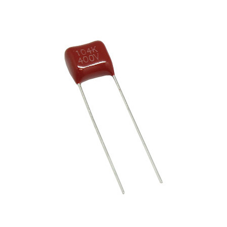 CP-.1-400V Capacitor de Poliester 0.1uF 400V -104-