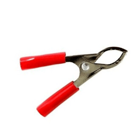 090-174 Caiman para Acumulador Tipo Tenaza 30 AMP Color Rojo