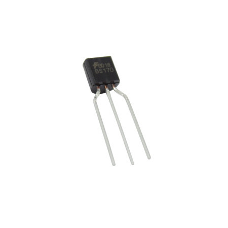 BS170 Transistor MOSFET Canal N 60V 500mA TO-92-3
