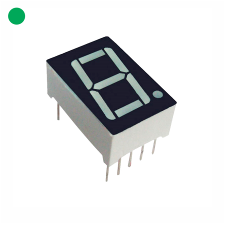 D7AC-1-VE Display 7 Segmentos