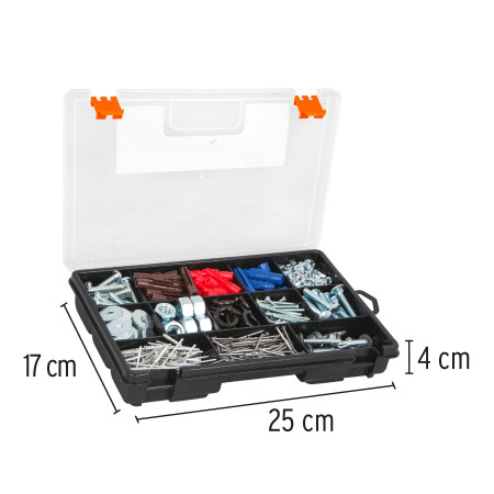 ORG-13 Organizador 10" con 13 Compartimentos 10036