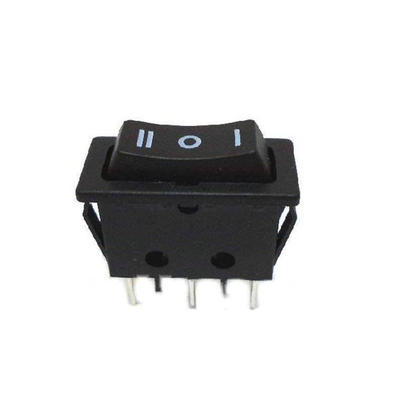 835-088 Switch Tipo Push Reversible Doble PO8 3 Patas 15A 250V