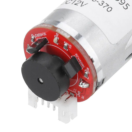 XS-451 Motor Motorreductor con Encoder 12V 140RPM, 4.3KG Torque, GM 25-370