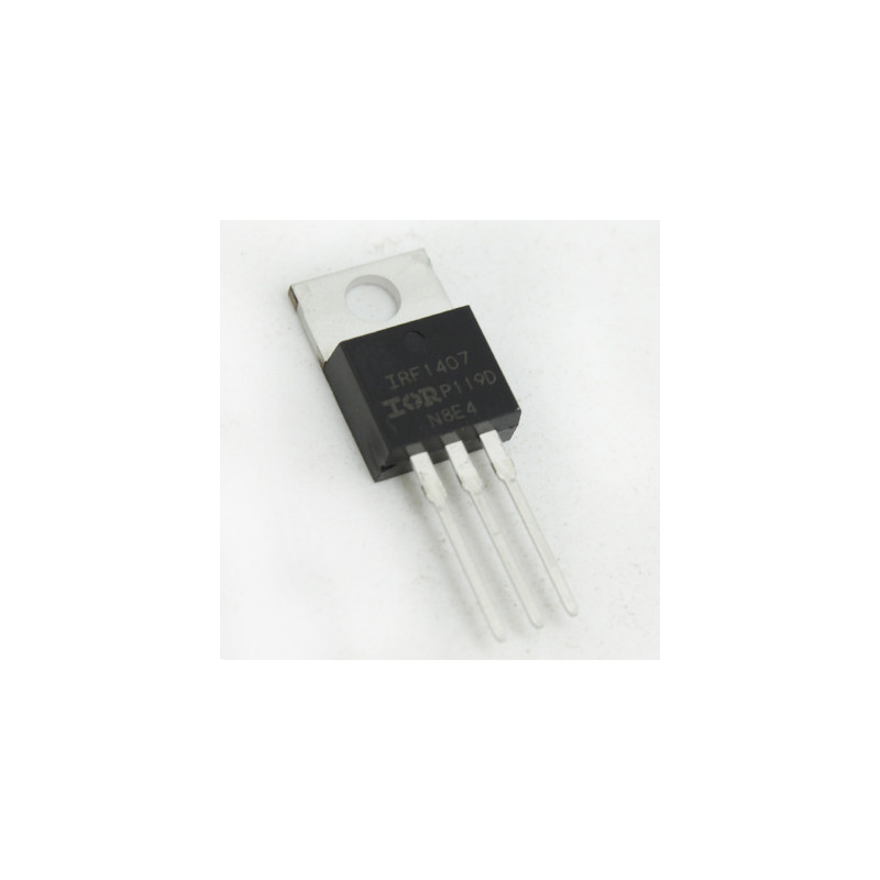 IRF1407 Transistor MOSFET Canal N 75V 130A TO-220-3