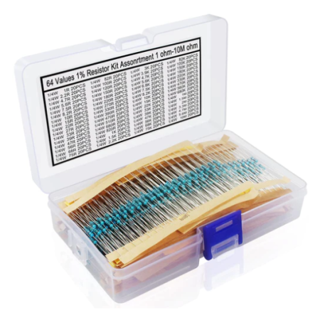 XS-491 Kit de Resistencias 64 Valores