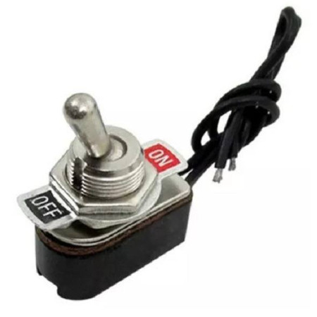 835-240 Switch de Palanca con Cable 1P-1T ON-OFF 6A 125V