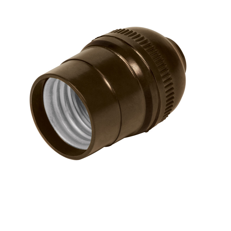 POBA-10G Portalampara de Baquelita Sencillo a Granel E26 E27 47040 Socket para Foco