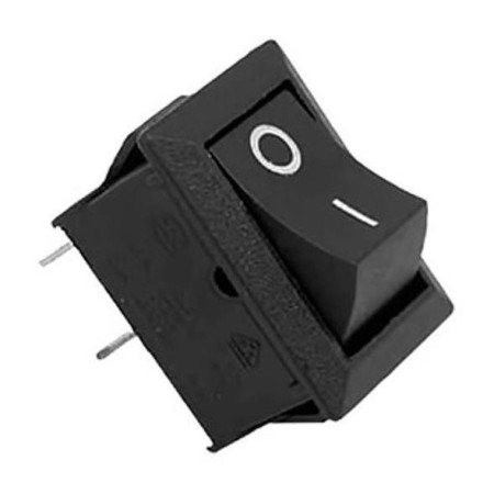835-064 Switch Balancin Mini 1P-1T 3A 250V Negro