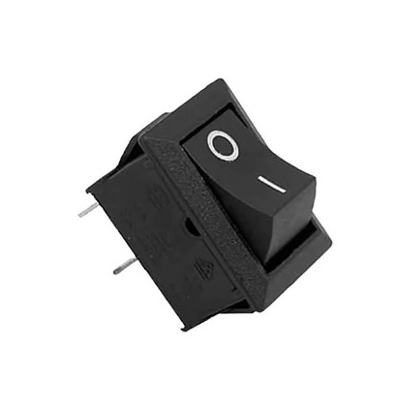 835-064 Switch Balancin Mini 1P-1T 3A 250V Negro