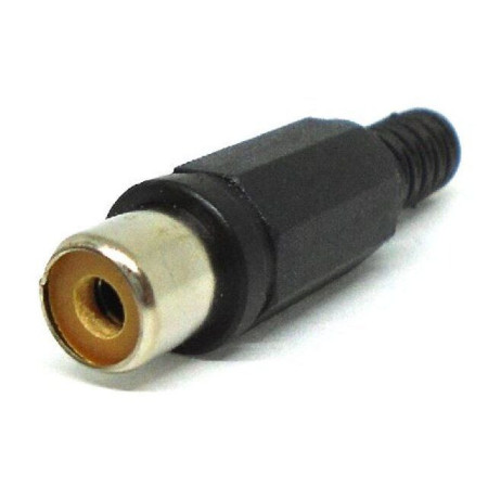 705-485 Jack RCA Hembra Negro