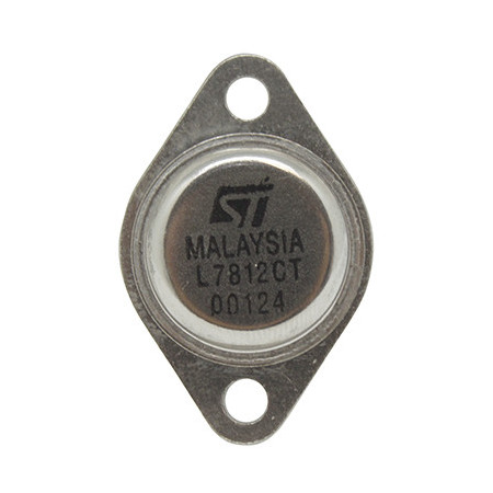 L7812CT Regulador de Voltaje Lineal Positivo 12V 1A TO-3-2