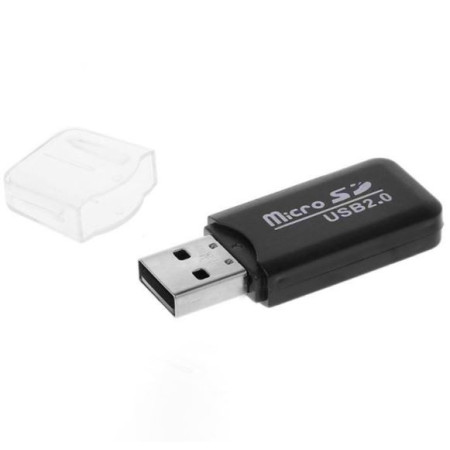 115-900 Adaptador USB 2.0 Lector de Tarjetas Memorias Micro SD TF DKQ-9613