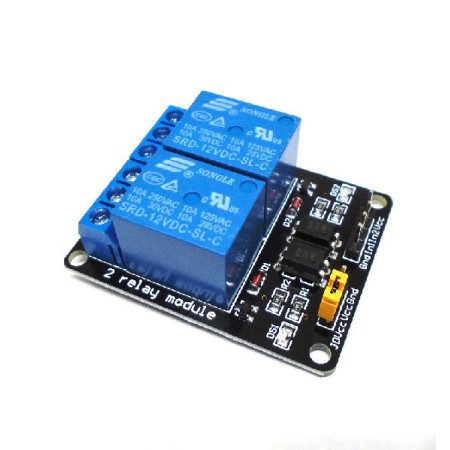 XS-159 Modulo de 2 Relevadores 12V