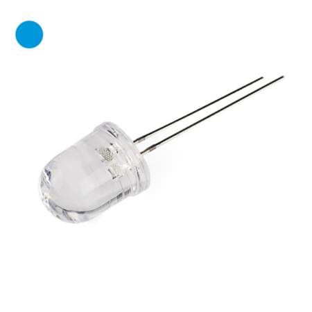 LD10-AZL-ULT LED 10MM Azul Ultrabrillante 3.6V