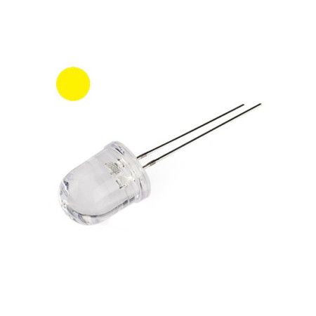LD10-AMA-ULT LED 10MM Amarillo Ultrabrillante 2.1V