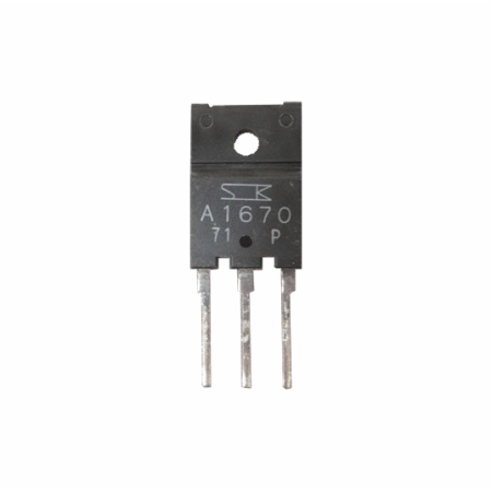 2SA1670 Transistor BJT PNP 80V 6A TO-3PML-3