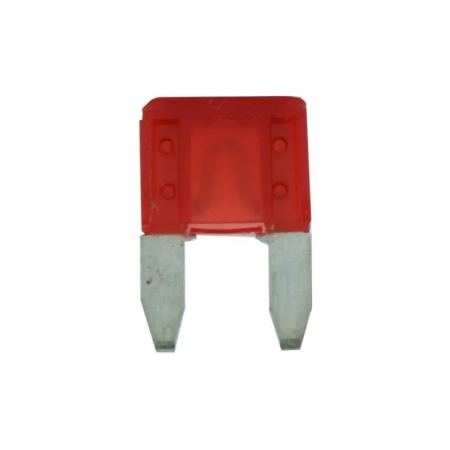 255-123 Fusible Automotriz Tipo Mini ATM 32V 10A Rojo
