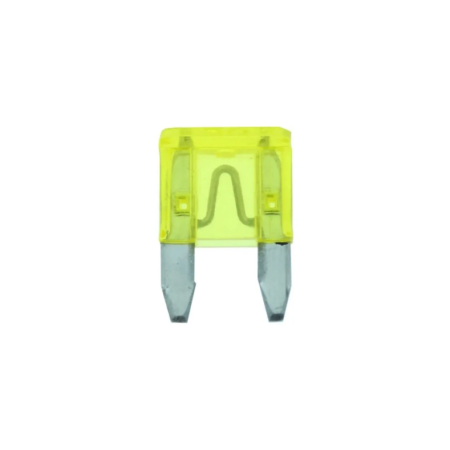 255-127 Fusible Automotriz Tipo Mini ATM 32V 20A Amarillo