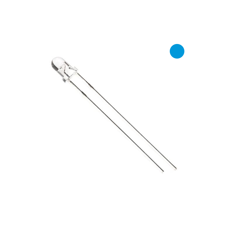 LD3-AZL-ULT LED 3mm AZUL Ultrabrillante