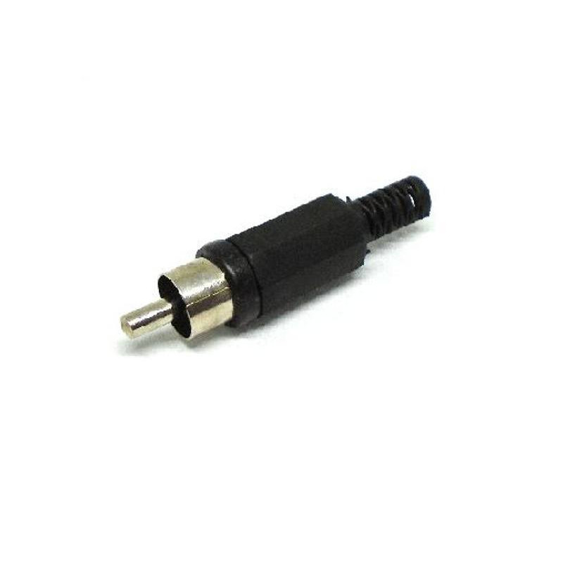 705-842 Plug RCA Color Negro