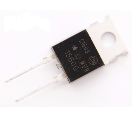 MUR1560G Diodo Ultrarápido 600V 15A TO-220-2