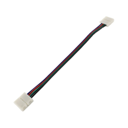 CONECTOR-2T-10MM-RGB Conector Enlace Hembra-Hembra 10MM Para Tira RGB