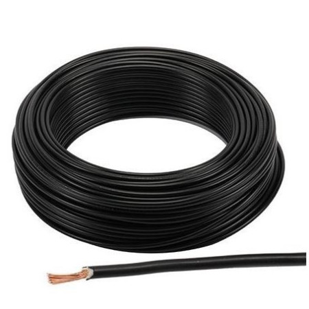 CAB18-AUTO-NEG Cable Automotriz Sin Estañar Calibre 18AWG