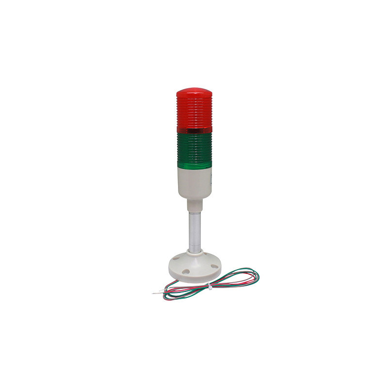 245-1054 Torreta Tipo Semáforo Rojo Verde