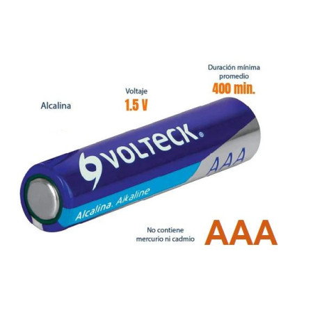 660-1026 Batería Alcalina Tipo AAA 1.5V