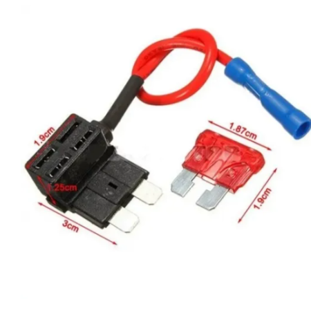 255-943 Adaptador Automotriz para Porta Fusible de Clavija con Derivación