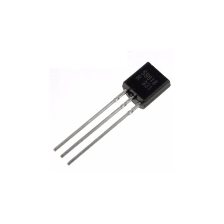 S9018 Transistor NPN BJT 18V 50mA TO-92-3