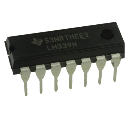 LM339N Comparador Cuádruple de Baja Potencia