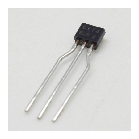 DTC114ES Transistor Digital NPN 50V 100mA 10K TO-92-3