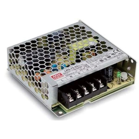 LRS-75-12 Fuente de Poder Conmutada 72W 12V 6A