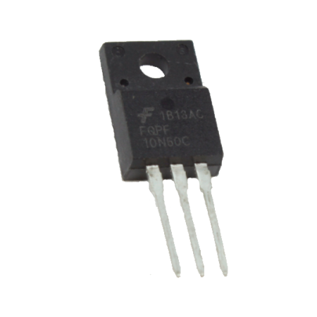 FQPF10N60C Transistor MOSFET Canal N 600V 9.5A TO-220-3