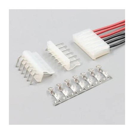 705-1212 Caja Conector Housing 12 Posiciones Pitch 3.96 SPOX KK 09-50-3121