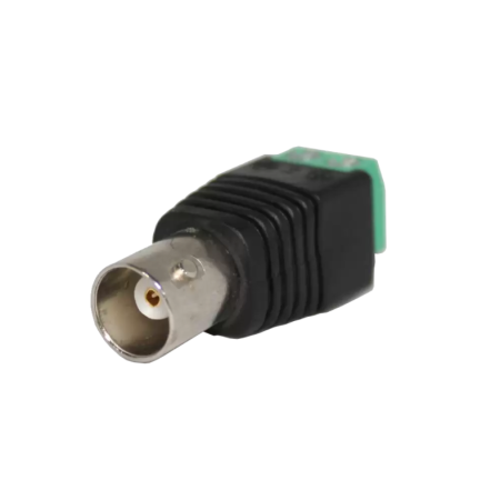 705-149 Conector Adaptador BNC Hembra a Terminal Atornillable (BNC-PTB) para CCTV