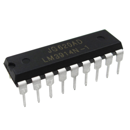 LM3914N-1 Controlador de Barra LED Lineal para Vúmetro DIP-18