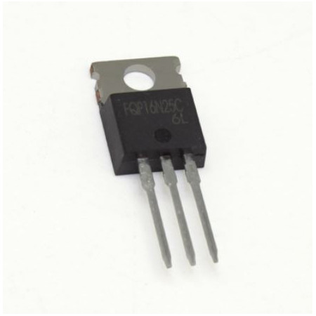 FQP16N25C Transistor MOSFET Canal N 250V 16A TO-220-3