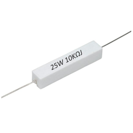R10K-25W Resistencia de Alambre 10K ohms 25W