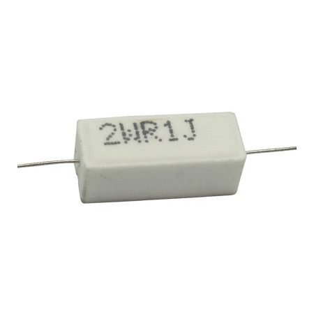 R0E1-2W Resistencia a 2W .1 Ohms