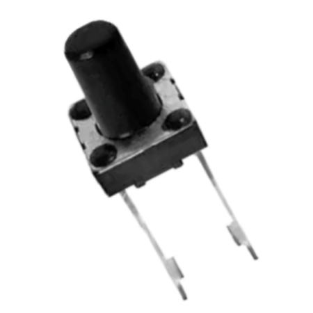 835-624 Mini Switch Cuadrado Chico 2 Patas Boton 4.5mm M14