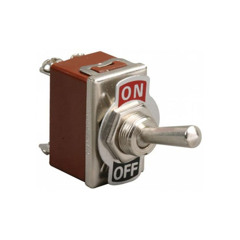 82606 Interruptor de Palanca 2 Polos 1 Tiro 2 Posiciones 15 Amperes