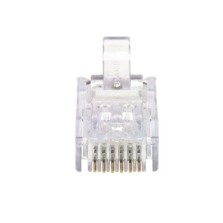 300-066 Plug RJ12 de 6 Contactos