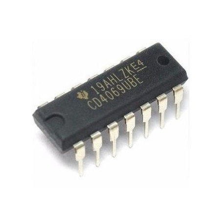 CD4069UBE Inversor CMOS